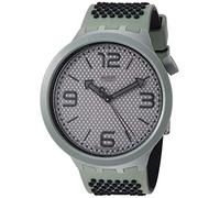 Swatch Mens Analogue Quartz Watch with Silicone Strap SO27M100