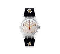 Swatch Mens Analogue Quartz Watch with Silicone Strap SUOK142