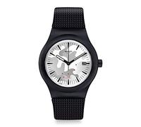 Swatch Mens Analogue Quartz Watch with Silicone Strap SUTB407