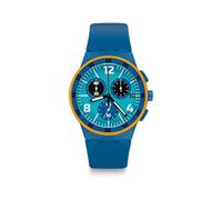 Swatch Men's Digital Quartz Watch with Silicone Strap SUSN413
