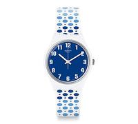Swatch Mens Analogue Quartz Watch with Silicone Strap GW201