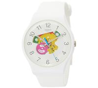 Swatch Men's Analogue Quartz Watch with Silicone Strap SUOW148