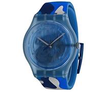 Swatch Men's Digital Quartz Watch with Silicone Strap SUOZ215