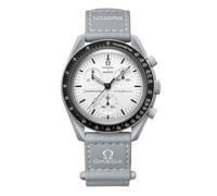 Swatch Moonswatch Omega x 1965 Bioceramic Wrist Watch, Gray