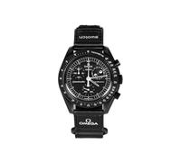 Swatch MoonSwatch Omega x Mission to the Moonphase Snoopy Wrist Watch Black, Black, Strap
