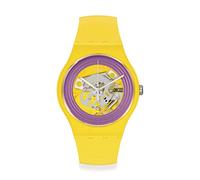 Swatch Mens Purple Rings Yellow Watch SO29J100