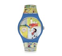 Swatch New Gent Blue Bio-SourCED Quartz Silicone Strap Watch SO29Z108 (Pack of 18)