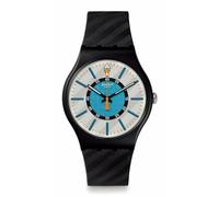 Swatch New Gent SO32B119 GOOD TO GORP Watch, Black, Strap