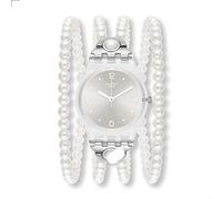 Swatch Original Lady - Prohibition Watch, Women's Quartz Watch with Black Dial, Plastic Strap and Case, LK336 Model