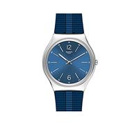 Swatch Outlet Essentials Bienne by Day SS07S111 Clock, Strap, Blue, 0, Classic, Blue, 0, Classic