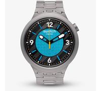 Swatch Power Of Nature Frostbloom Blue & Black Watch SB07S116G
