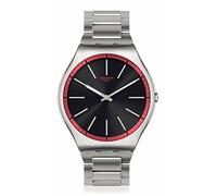 Swatch Red Graphite Watch SS07S129G