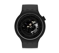 Swatch SB03B100 Big Bold Next Bio Ceramic Watch, C-Black