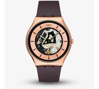 Swatch Skin Irony Copper Flame Skeleton Watch SS07G107