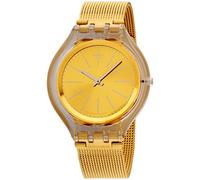 Swatch Unisex Adult Analogue Quartz Watch with Stainless Steel Strap SVUK101M