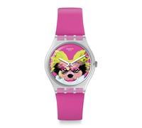 Swatch Unisex Adult Analogue Quartz Watch with Silicone Strap GE267