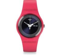 Swatch Unisex Analogue Quartz Watch with Silicone Strap SUOP702