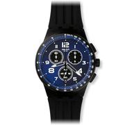 Swatch Unisex Chronograph Quartz Watch with Silicone Bracelet - SUSB402