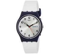 Swatch Unisex Digital Quartz Watch with Silicone Bracelet - GN720