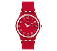 Swatch Unisex Digital Quartz Watch with Silicone Strap GW705