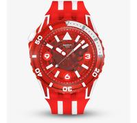 Swatch Unisex SCUBAQUA Lions Mane Red Watch SSCU09R100