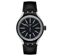 Swatch Unisex Watch GO Cycle Analogue Quartz Leather YES4003