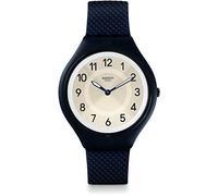 Swatch Unisex Digital Quartz Watch with Silicone Strap SVUN101
