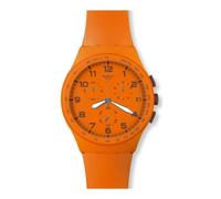 Swatch Unisex Wild Orange Unisex Analogue Watch with Orange Dial Analogue Display - SUSO400