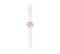 Swatch Women Analogue Quartz Watch with Silicone Strap GW411
