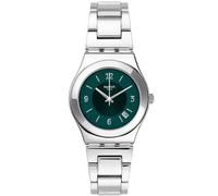 Swatch Women Analogue Quartz Watch with Stainless Steel Strap YLS468G