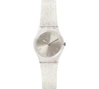 Swatch Unisex Silver Glistar Too Strap Watch LK343E