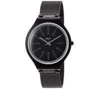 Swatch Women's Analogue Quartz Watch with Stainless Steel Strap SVOB100M