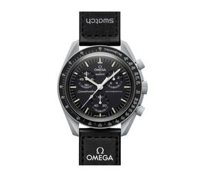 Swatch x Omega Bioceramic MoonSwatch Mission To The Moon Black Watch New