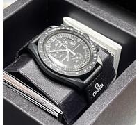 Swatch x Omega Moonswatch Mission To The Moonphase - Snoopy Black White New Moon