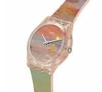 Swatch x Tate Gallery TURNER'S SCARLET SUNSET SO28Z700 from Japan F/S