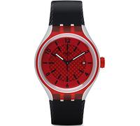 Swatch YES4008 Men's Analogue Quartz Watch with Silicone Strap
