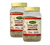 Swathi Fennel Seeds 300g Aromatic and Fresh Perfect for Cooking and Tea Indian Spices for Authentic Dishes Product From India Pack of 2