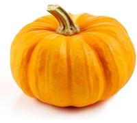 Swathi Fresh Pumpkin Whole 1Piece Bright Orange Color Perfect for Cooking, Baking, Soups, and Seasonal Decorations