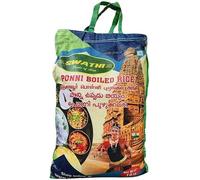 Swathi Ponni Boiled Rice 10Kg Authentic South Indian Staple, Quality Rice for Delicious Meals, Aromatic and Nutritious, Ideal for Traditional and Modern Cooking Product from India Pack of 1