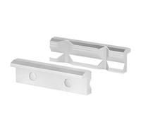 SWAWIS 100 mm Protective Jaws for Vice, 1 Pair of Aluminium Protective Jaws with Magnet and Prisms, Replacement Jaws for Vice Clampable