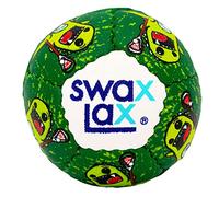 SWAX LAX Lacrosse Training Ball - Indoor Outdoor Practice Less Bounce & Rebounds (1 Rawr)