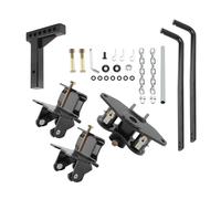 Sway Control Hitch Mount Weight Distribution Bar for Trailer Bicycle Truck 2" Receiver 8" Total,High Strength