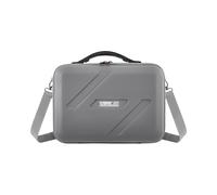 SWAYFOON Hard Carrying Case for DJI FLIP, Large Capacity Gray PU Waterproof Anti-Drop Travel Shoulder Bag and Handbag 2 in 1