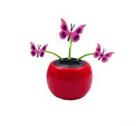 Swaying Flower Toy Powered by Sunlight A Fun Way to Decorate Any Room or Office Space (butterflies)