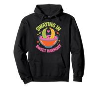 Swaying In Sweet Harmony Banana Design Pullover Hoodie