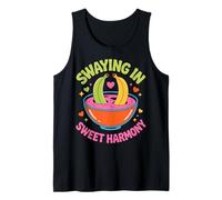 Swaying in Sweet Harmony Banana Design Tank Top