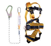 SwaYve Safety Harness Kits 5-Point Fall Arrest Restraint Lanyard Climbing Harness,for Access Platforms Aerial Work