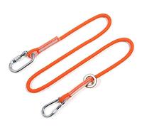 SwaYve Working at Height Safety Harness, Fall Protection Safety Belt Climbing Full Body Roof Safety Kit/Orange a/1.6M