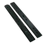 SWAYVES 1 Pair Drawer Slides, Drawer Pull-Outs Drawer Slide Roller Guide, Metal Telesrails Drawer Runners/330Mm