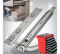 SWAYVES 250-1500Mm Full Extensdrawer Runners Heavy Duty Ball Beadrawer Slides, Full Extensside Mount 1 Pair/Without Lock/1250Mm